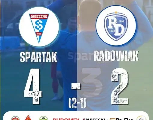 Spartak Deszczno pokonuje Radowiaka Drezdenko w ligowym starciu