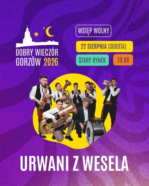 Urwani z Wesela zagrają na Starym Rynku w Gorzowie