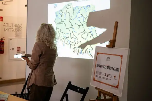 Ewa Drewniak o rzekach w Domu Praktyk Twórczych – relacja ze spotkania