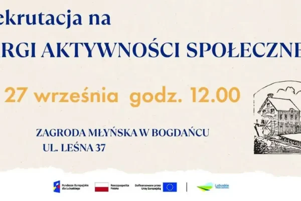 Targi Organizacji Pozarządowych w Bogdańcu – zaproszenie dla NGO