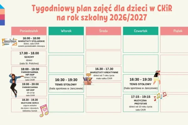 Nowy rok szkolny – czas na nowe pasje! Sprawdź ofertę zajęć dla dzieci i młodzieży