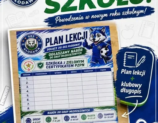 GKS Kłodawa wspiera uczniów na start roku szkolnego
