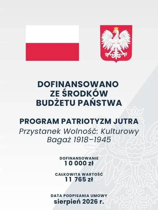 10 000 zł na projekt „Przystanek Wolność” w Santoku