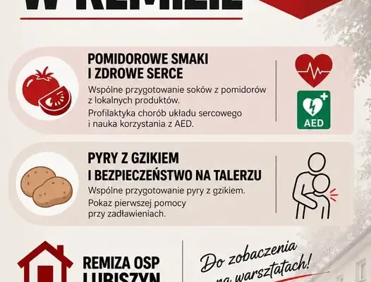 Międzypokoleniowe spotkanie w remizie OSP Lubiszyn – seniorzy i dzieci razem
