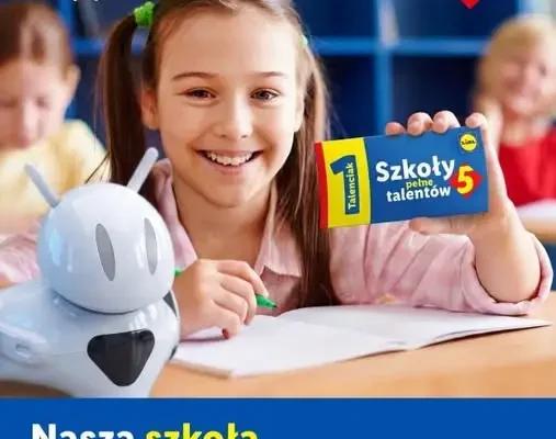 Szkoła zbiera Talenciaki w akcji Lidl „Szkoły Pełne Talentów”