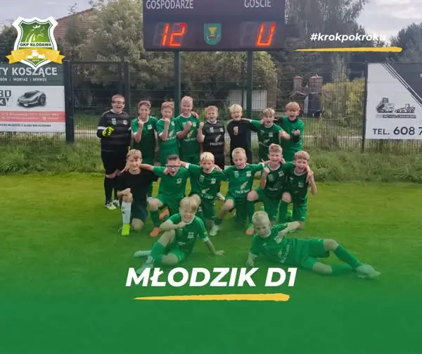 Młodzik D1: pierwsza domowa wygrana i wspólny grill z rywalami