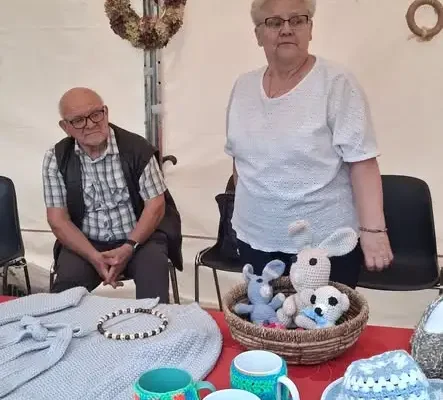 Dożynki w Lubiszynie: seniorzy z Klubu „Senior+” nagrodzeni za rękodzieło