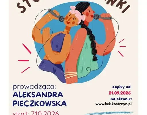 Warsztaty wokalne „Studio Piosenki” w Kostrzynie – zapisy od 21 września