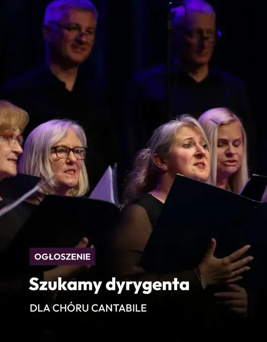 Cantabile z Gorzowa szuka dyrygenta – chór z 32-letnią historią czeka na nowego lidera