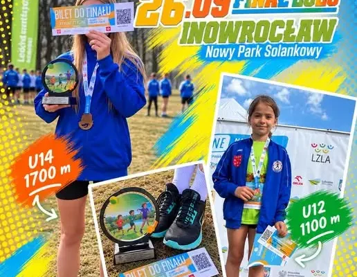 Dwie uczennice z Kostrzyna nad Odrą powalczą w finale Lekkoatletycznych Nadziei Olimpijskich