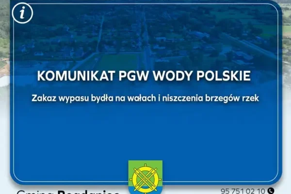 Wody Polskie ostrzegają przed dewastacją brzegów rzek i wałów przeciwpowodziowych