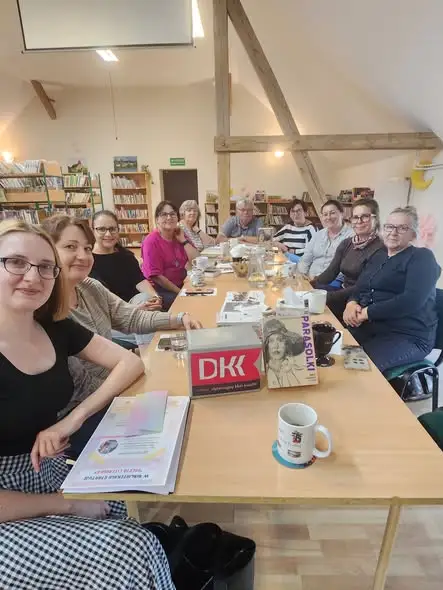Dyskusyjny Klub Książki w Santoku podsumował „Parasolki” Dominiki Buczak
