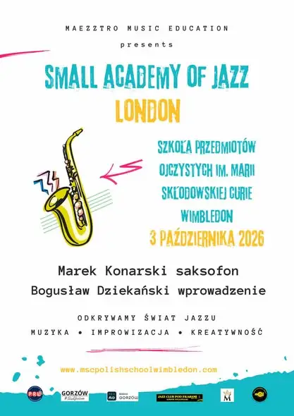Gorzowski jazz znów zabrzmi w Londynie – Mała Akademia Jazzu wyrusza w trasę