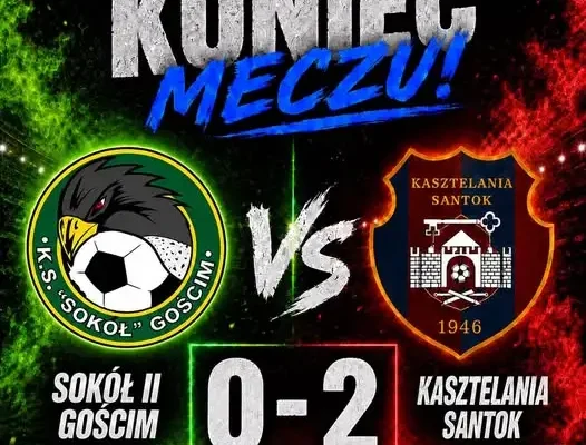 Santok wygrywa ciężki mecz. Bramki Maciejewskiego i Pierzchlewicza