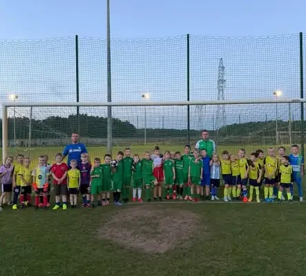 Żaki GKS Kłodawa rozegrały gry kontrolne z ABC Futbol Barlinek