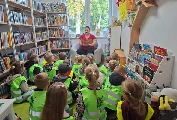 Przedszkolaki z Bogdańca zostały czytelnikami biblioteki