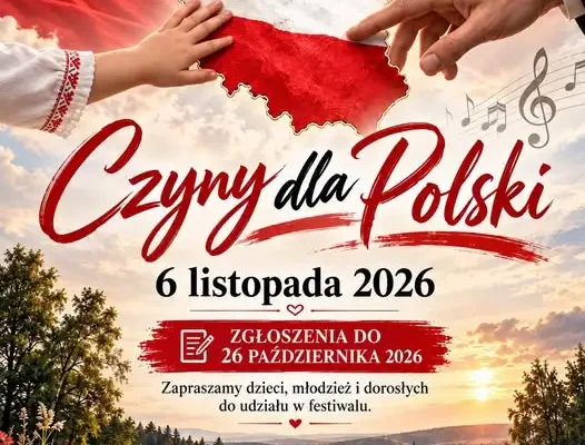 III Festiwal Piosenki Patriotycznej „Czyny dla Polski” w Kłodawie – zgłoszenia do 26 października