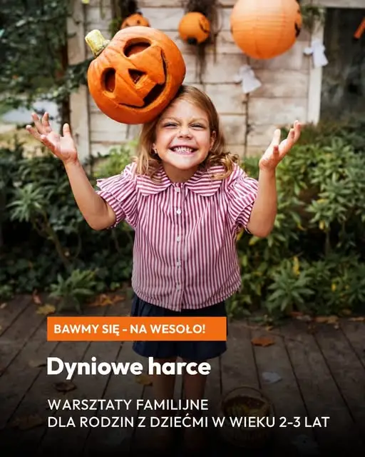 Dyniowe harce w MCK Gorzów – warsztaty dla najmłodszych