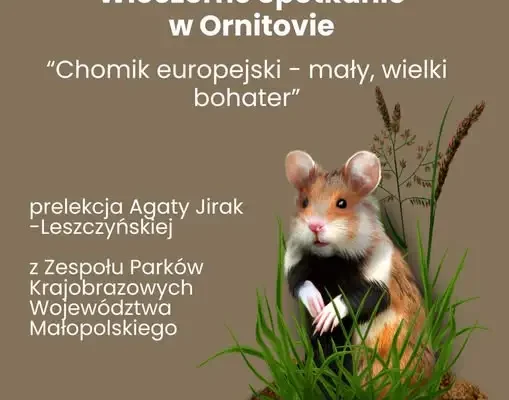 Chomik europejski – Zwierzę Roku 2026. Spotkanie w Ornitovie w Słońsku