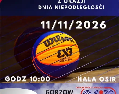 Turniej koszykówki 3×3 w Gorzowie z okazji Święta Niepodległości