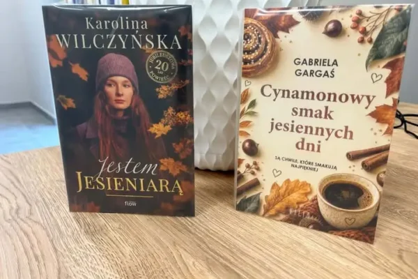 Jesienna polecajka bibliotekarza z Lubiszyna – dwie książki na chłodne wieczory