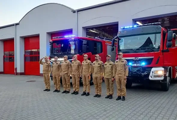 Lubuscy strażacy oddali hołd kolegom, którzy zginęli na służbie
