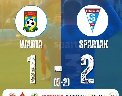 Spartak Deszczno wygrywa na wyjeździe z Wartą Słońsk 2:1