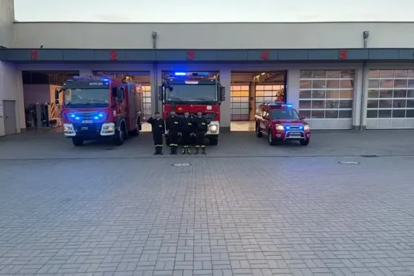 Strażacy z Witnicy oddali hołd poległym kolegom z Niska