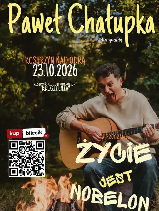 Ostatnia szansa na bilety na stand-up Pawła Chałupki w KCK „Kręgielnia”