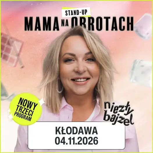 Stand-up „Niezły Bajzel” w Kłodawie – zostały ostatnie bilety