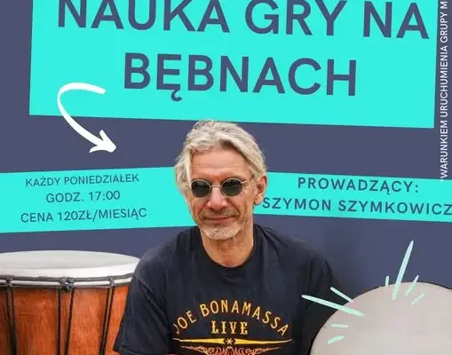Witnica stawia na rytm – rusza nabór na zajęcia gry na bębnach