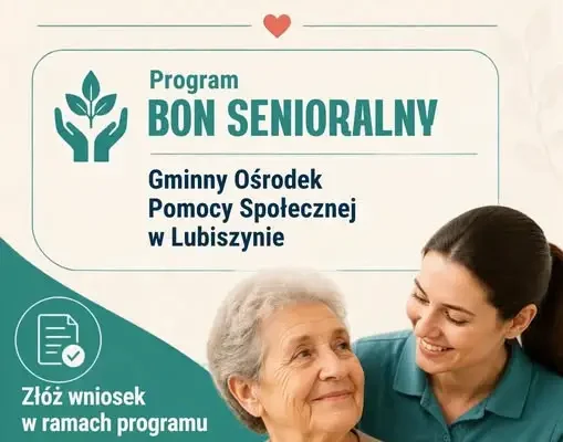 Bon Senioralny w Gminie Lubiszyn – rusza nabór wniosków na 2027 rok