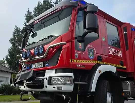 Bogdaniec: strażacy ochotnicy pomogli w ewakuacji pacjenta