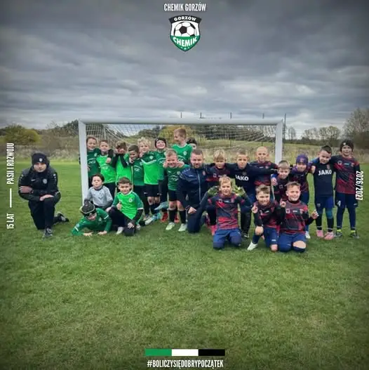 Chemik Gorzów: sparing żaków z Akademią Piłkarską Warta Gorzów
