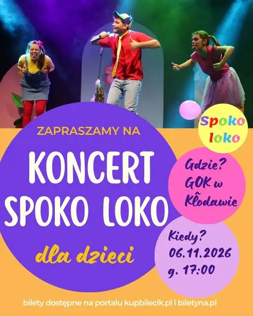 Spoko Loko zawita do Kłodawy – bilety wciąż dostępne!