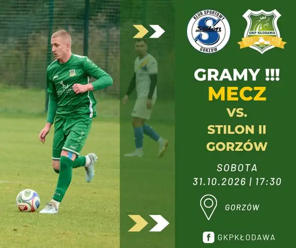 GKP Kłodawa zmierzy się z rezerwami Stilonu Gorzów w 13. kolejce